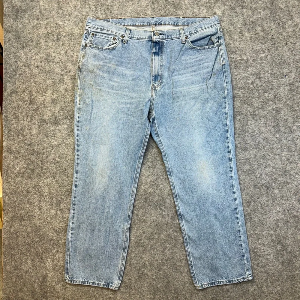 Lot of 3 Levi's 541 514 Straight Jeans Men's 40x30 Blue Denim Work Pants Bundle